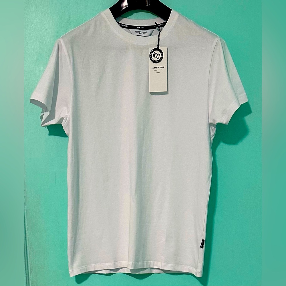 Kenneth Cole White Short Sleeve Tee